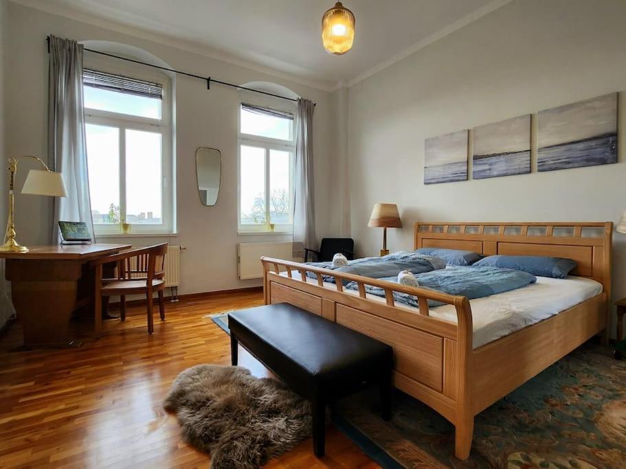 4 Raum Wohnung Mit Balkon Auf 120Sqm In Top Lage Dresden Exteriör bild